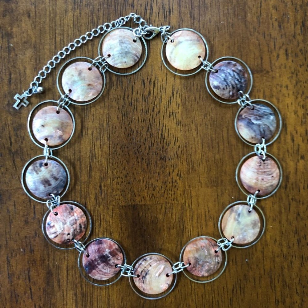 Barney's of New York shell necklace - NEW